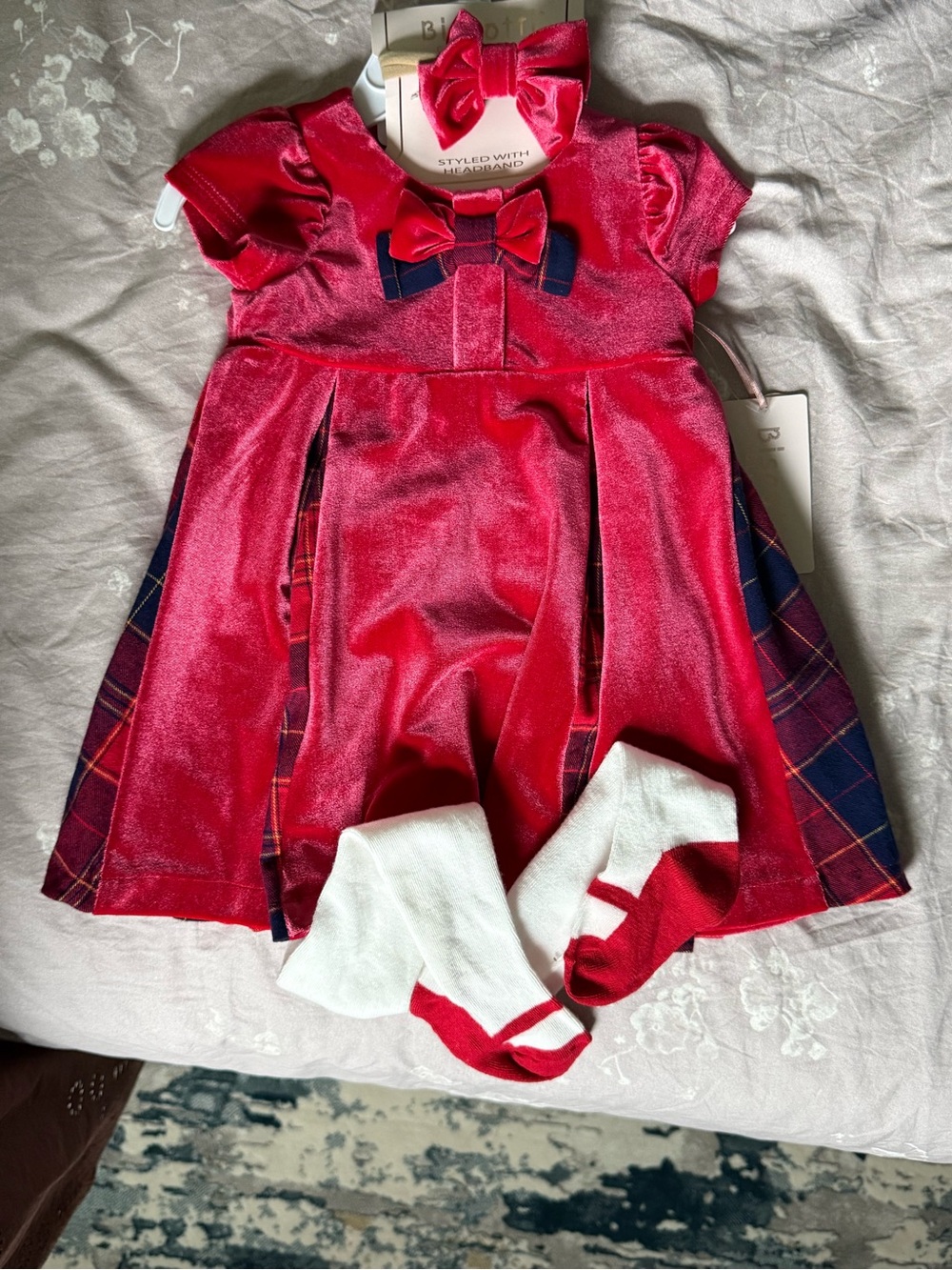 12 mos Girls Christmas Dress